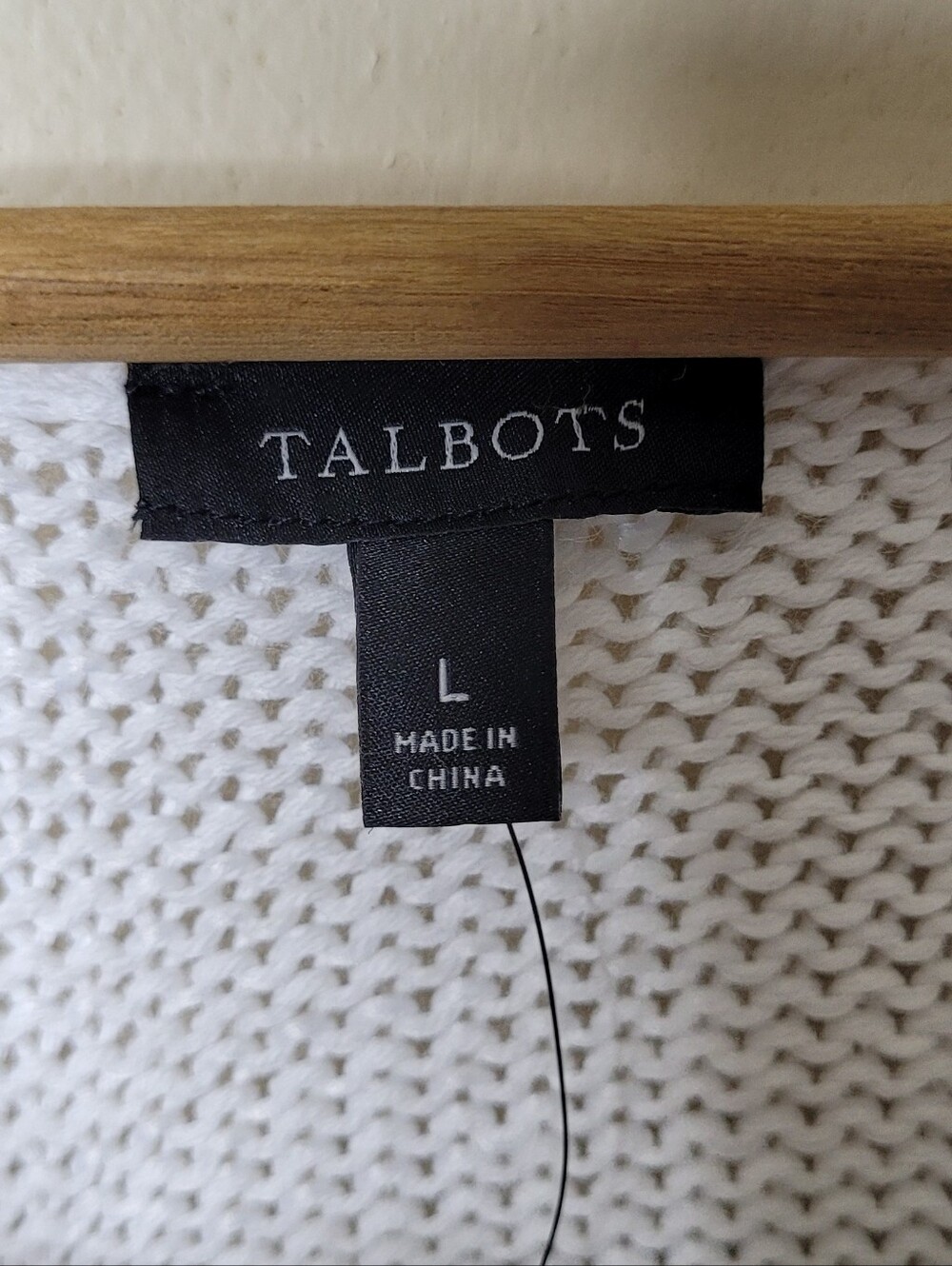 NWT Talbots Open-Neck Pineapple Sweater - Picture 7 of 9